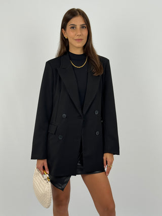 Blazer Doppiopetto Classique Nero