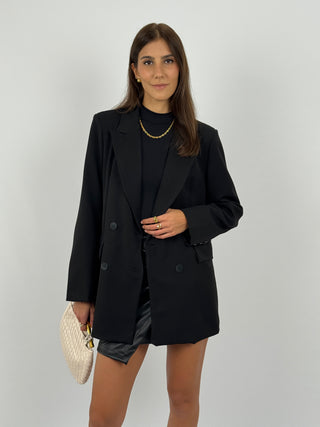 Blazer Doppiopetto Classique Nero