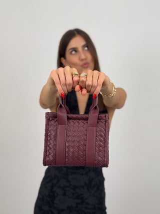 Borsa Intreccio Hola Bordeaux