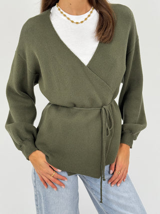 Cardigan Twist Verde