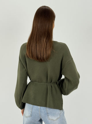 Cardigan Twist Verde