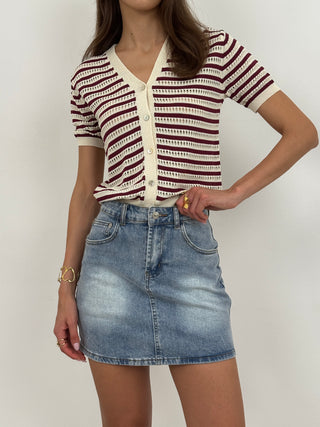 Gonna Mini in Denim