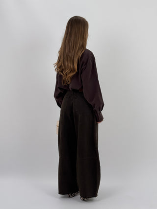 Jeans Lumina Carpenter Marrone