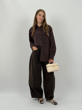 Jeans Lumina Carpenter Marrone