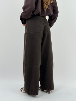 Jeans Lumina Carpenter Marrone