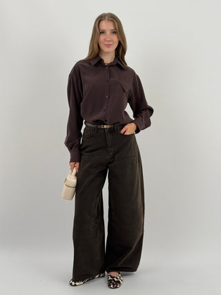 Jeans Lumina Carpenter Marrone