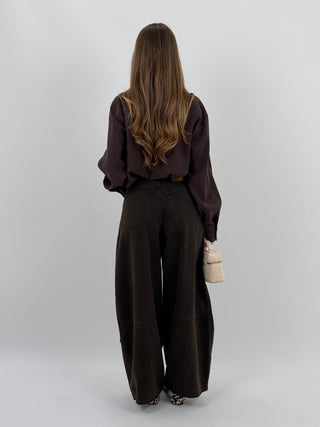 Jeans Lumina Carpenter Marrone