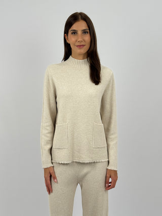 Coordinato Comfy Offset Beige