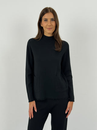Coordinato Comfy Offset Nero