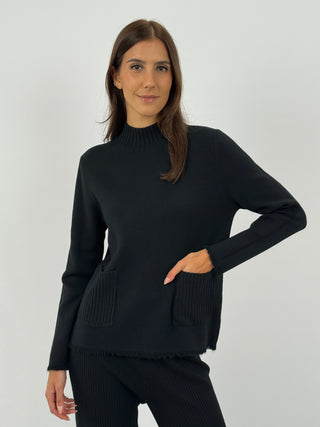 Coordinato Comfy Offset Nero
