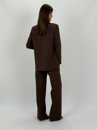 Completo Giacca e Pantalone Amelia Marrone