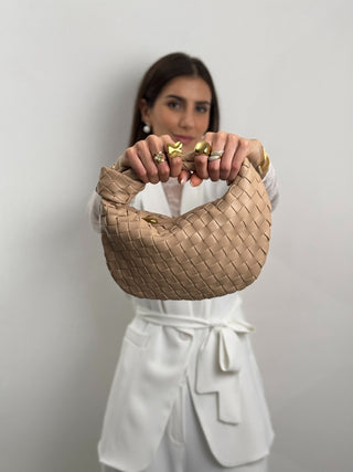 Borsa a Mano Knot Nude