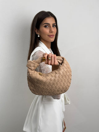 Borsa a Mano Knot Nude