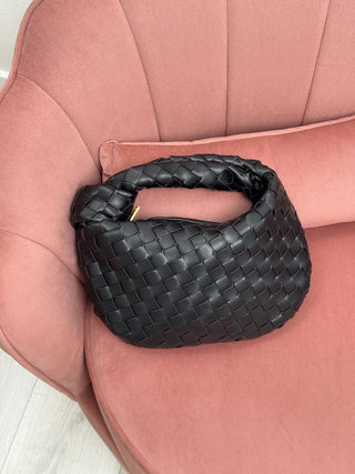 Borsa a Mano Knot Nera
