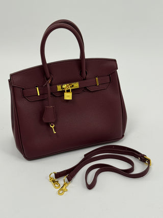 Borsa a Mano Cassy Bordeaux