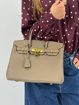 Borsa a Mano Cassy Tortora