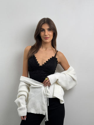 Bralette in Pizzo Nero