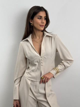 Camicia Lizzy Beige
