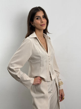 Camicia Lizzy Beige