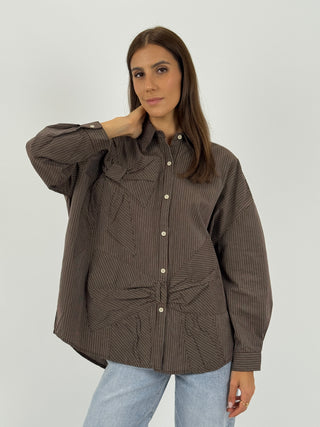 Camicia a Righe con Fiocchi