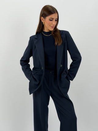 Tailleur Giacca e Pantalone Emily Blu