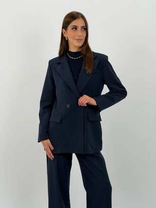 Tailleur Giacca e Pantalone Emily Blu