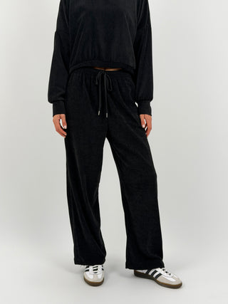 Tuta Jeanne in Velluto Nera