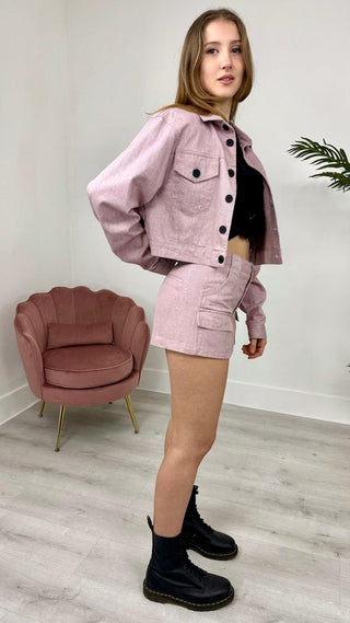 Coordinato Denim Guay Rosa - PALOMA Store