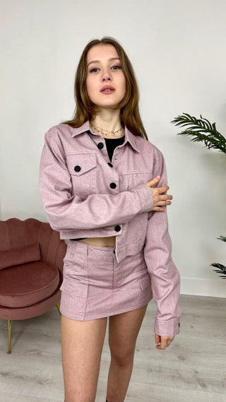 Coordinato Denim Guay Rosa - PALOMA Store