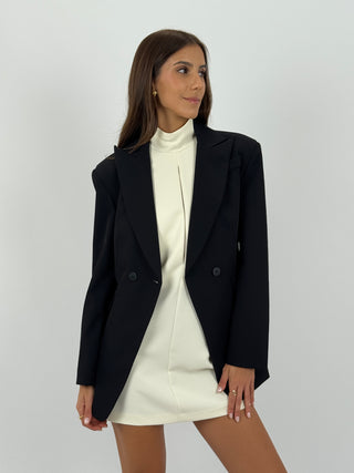 Blazer Lumina con Lacci Nero