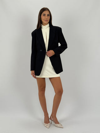 Blazer Lumina con Lacci Nero