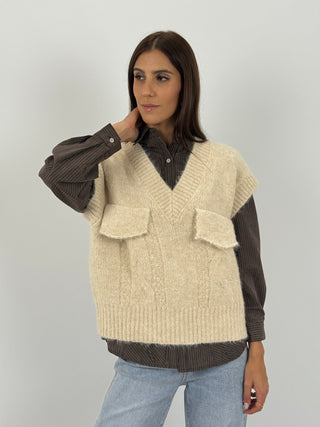 Gilet con Tasconi Crema