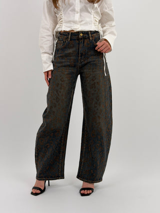 Jeans Leo con Strass