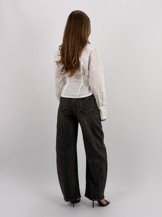 Jeans Leo con Strass