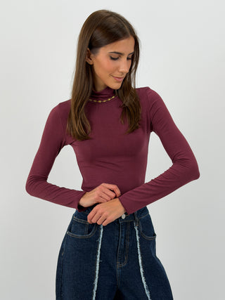 Dolcevita Ultralight con Cashmere Bordeaux
