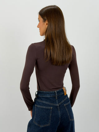 Dolcevita Ultralight con Cashmere Marrone