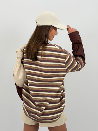 Maglia con Maniche a Camicia