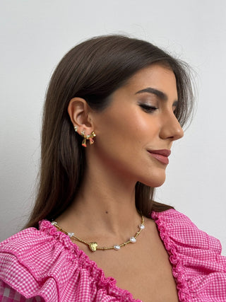 Boucles d'oreilles en forme de nœud