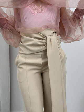 Pantalone Palazzo Eclat Beige