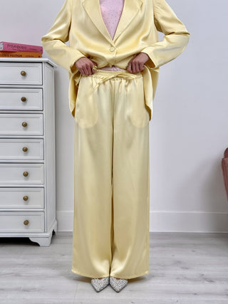 Tailleur Satin Virgo Giallo