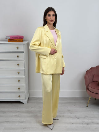 Tailleur Satin Virgo Giallo