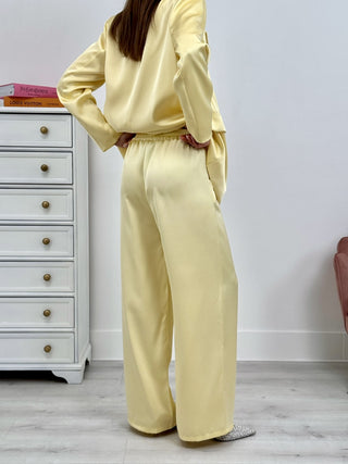 Tailleur Satin Virgo Giallo