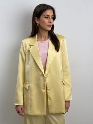 Tailleur Satin Virgo Giallo