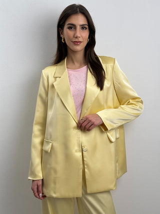 Tailleur Satin Virgo Giallo