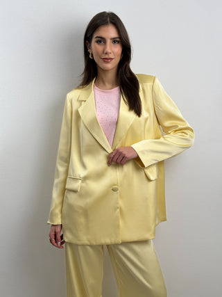 Tailleur Satin Virgo Giallo