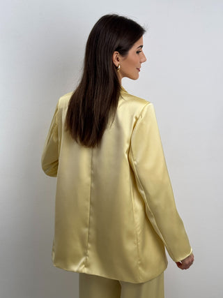 Tailleur Satin Virgo Giallo