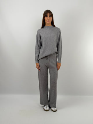 Comfy Knit Set in Grey