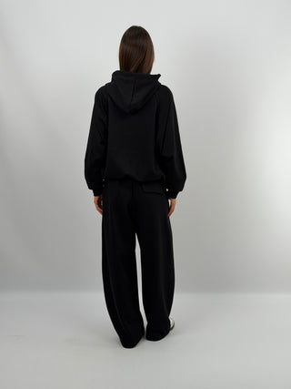 Set Felpa e Pantalone Nero - Lumina