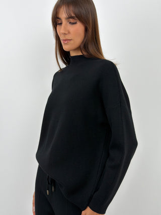 Comfy Knit Set in Black
