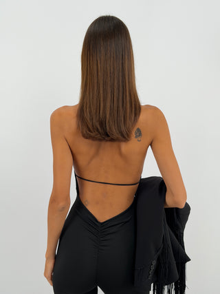 Tuta Halter Nera